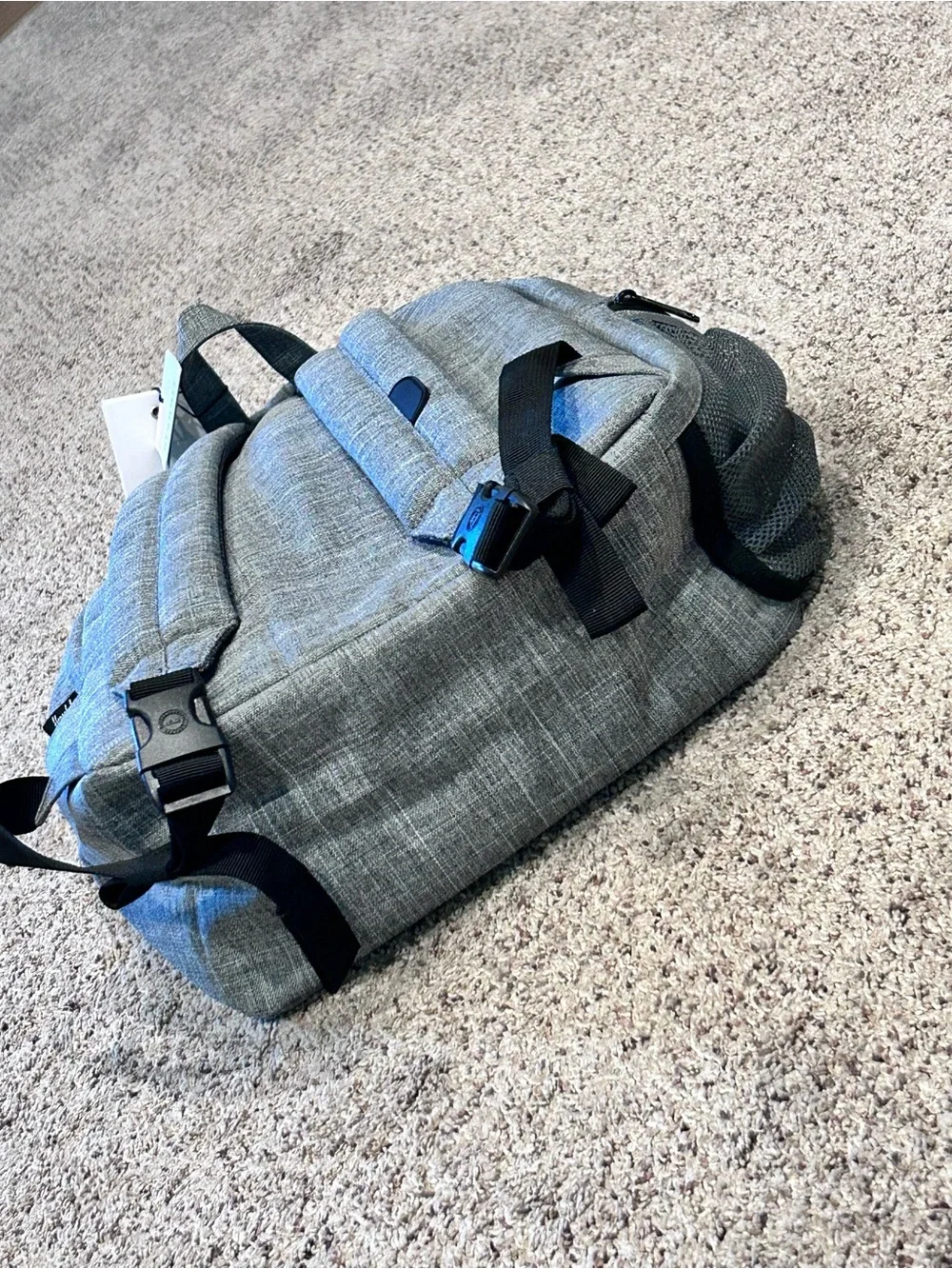Herschel Supply Co. Settlement Sprout Raven Crosshatch Backpack Changing Mat NEW